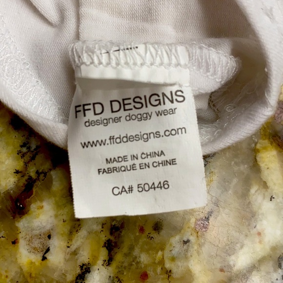 🌸 Flower Dog Shirt 🌺 - Picture 4 of 4